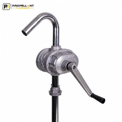 High Flow Aluminium Rotary Hand Pump – Diesel, Petrol & Kerosene Transfer